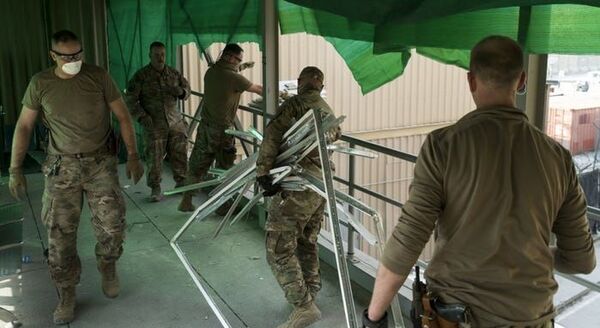 Photos Released Inside US Bagram Air Base’s Passenger Terminal Attacked by Taliban Photos Released Inside US Bagram Air Base’s Passenger Terminal Attacked by Taliban - Sputnik International