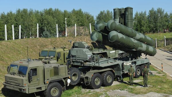 Russia S-400 air defence system near Moscow - Sputnik International