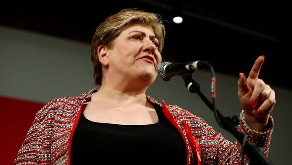 Britain's Labour Party candidate Emily Thornberry speaks during a final general election campaign event in London, Britain, December 11, 2019 - Sputnik International