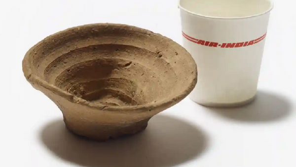  World’s First Disposable Cup Will Appear at London’s British Museum - Sputnik International