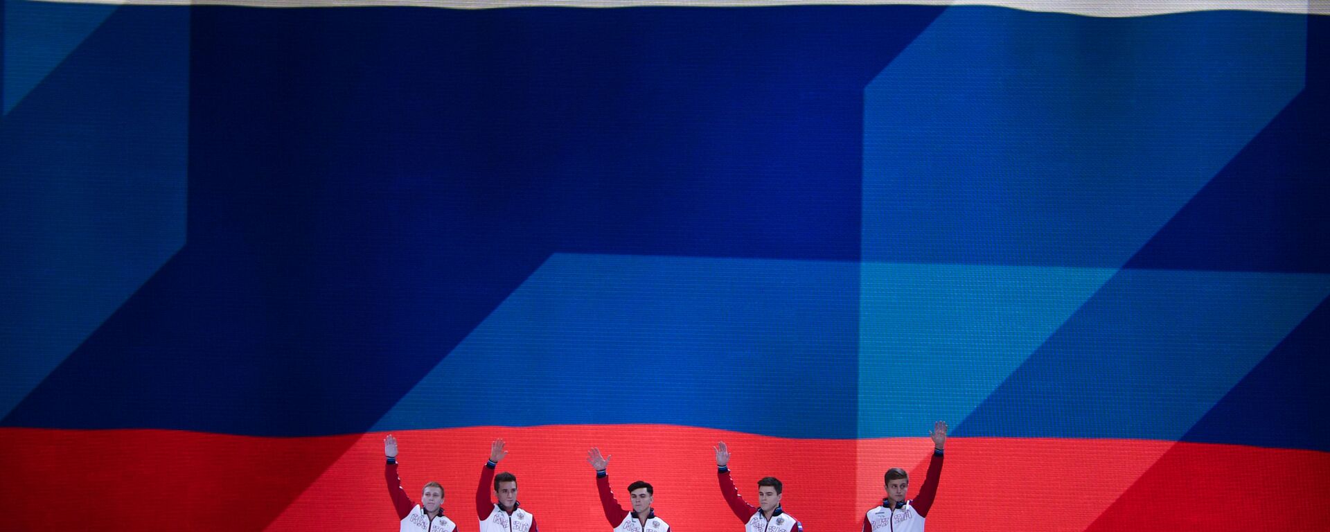 Российские спортсмены в финале командных соревнований на чемпионате мира по спортивной гимнастике в Штутгарте - Sputnik International, 1920, 18.05.2026