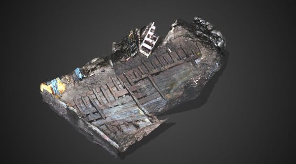 30-Metre 16th-Century Shipwreck Found in the Middle of Stockholm 30-Metre 16th-Century Shipwreck Found in the Middle of Stockholm - Sputnik International