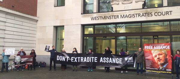 At Westminster Magistrates Court - Sputnik International