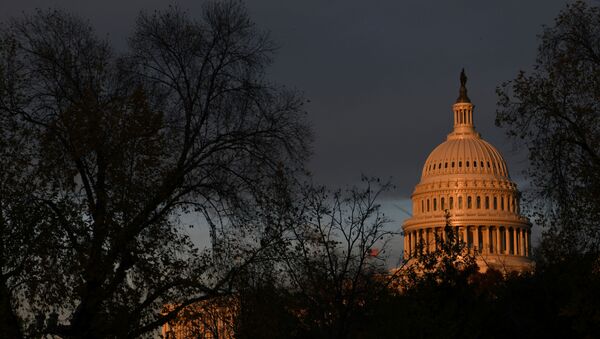 The U.S. Capitol building is pictured at sunset on Capitol Hill in Washington, U.S., November 22, 2019. - Sputnik International
