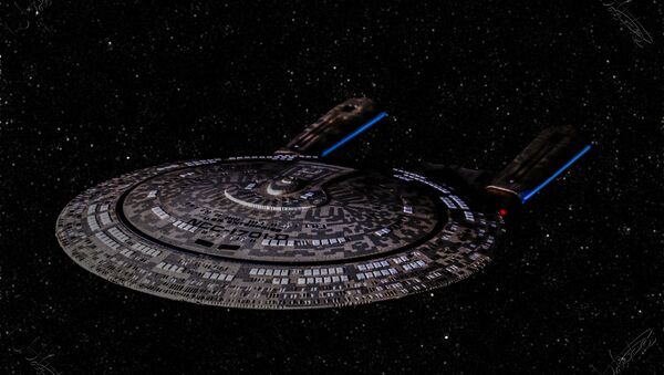 USS Enterprise-E (NCC-1701-E) in a starfield - Sputnik International