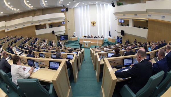 Meeting of the Federation Council of the Russian Federation concluding the autumn session - Sputnik International