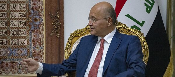 Iraqi President Barham Salih - Sputnik International
