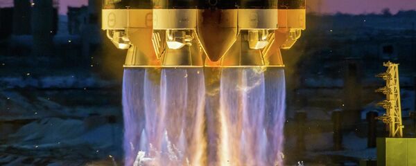 The launch of the Proton-M carrier rocket with a DM-03 booster and Russian Elektro-L No 3 weather satellite The launch of the Proton-M carrier rocket with a DM-03 booster and Russian Elektro-L No 3 weather satellite - Sputnik International