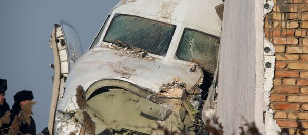 Emergency and security personnel are seen at the site of the plane crash near Almaty, Kazakhstan, December 27, 2019 Emergency and security personnel are seen at the site of the plane crash near Almaty, Kazakhstan, December 27, 2019 - Sputnik International