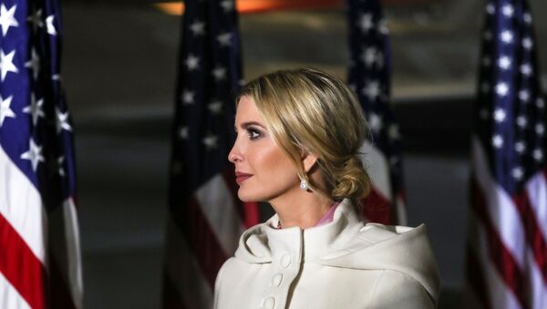 Senior White House Advisor Ivanka Trump looks on at a signing ceremony for the National Defense Authorization Act for Fiscal Year 2020 at Joint Base Andrews, Maryland, 20 December 2019. - Sputnik International