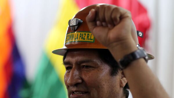 Former Bolivian President Evo Morales n Buenos Aires, Argentina - Sputnik International