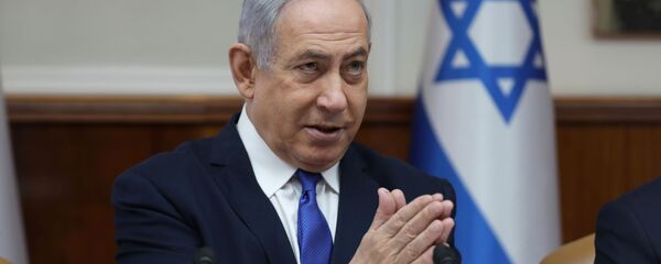 Israeli Prime Minister Benjamin Netanyahu attends the weekly cabinet meeting in Jerusalem, Israel, December 29, 2019 - Sputnik International