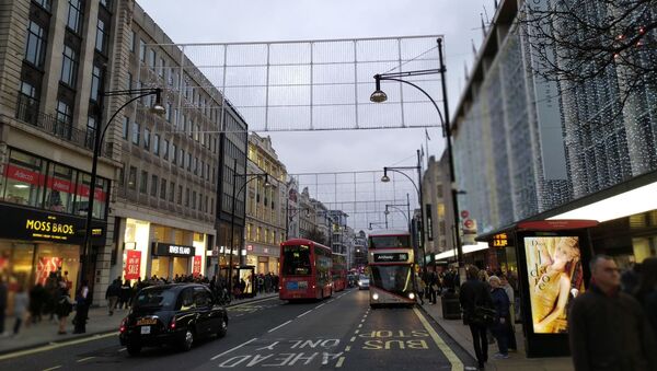 Oxford Street in London on 28 December 2019 - Sputnik International