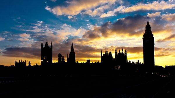 Silhouette of the Big Ben and the Parliament House - Sputnik International