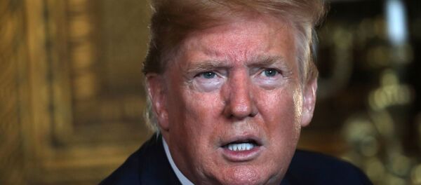 U.S. President Donald Trump speaks to the media - Sputnik International