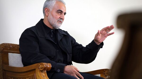 Qasem Soleimani, Iranian Revolutionary Guards Corps (IRGC) Major General and commander of the Quds Force - Sputnik International