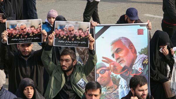 Pictures of Slain Iranian Revolutionary Guards Major General Qasem Soleimani - Sputnik International