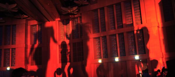 Shadows of South Korean K-POP girl group Wonder Girls is casted on the wall as they perform at their Wonder Girls Wonder World concert on Saturday Sept. 8, 2012 in Singapore. Shadows of South Korean K-POP girl group Wonder Girls is casted on the wall as they perform at their Wonder Girls Wonder World concert on Saturday Sept. 8, 2012 in Singapore. - Sputnik International