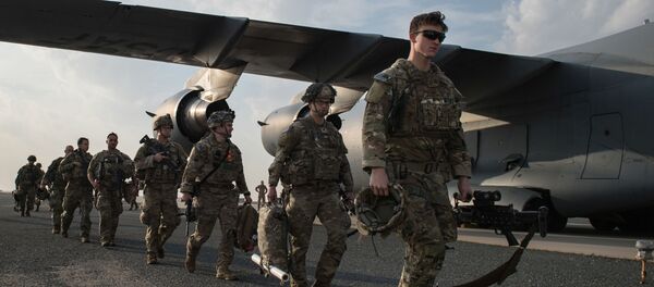 U.S. Army paratroopers from the 82nd Airborne Division arrive at Ali Al Salem Air Base, Kuwait, January 2, 2020 U.S. Army paratroopers from the 82nd Airborne Division arrive at Ali Al Salem Air Base, Kuwait, January 2, 2020 - Sputnik International