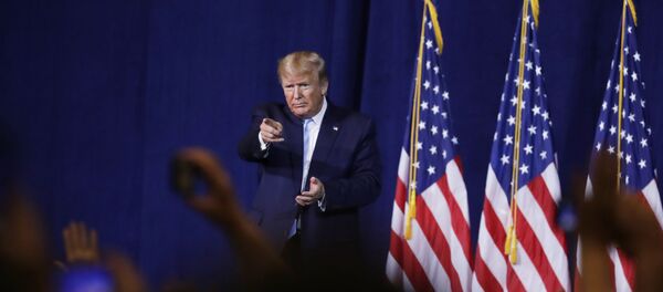 President Donald Trump speaks during an Evangelicals for Trump Coalition Launch at King Jesus International Ministry, Friday, Jan. 3, 2020, in Miami. - Sputnik International