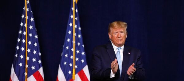 U.S. President Donald Trump makes a speech to evangelical supporters in Miami, Florida, U.S., January 3, 2020. U.S. President Donald Trump makes a speech to evangelical supporters in Miami, Florida, U.S., January 3, 2020. - Sputnik International
