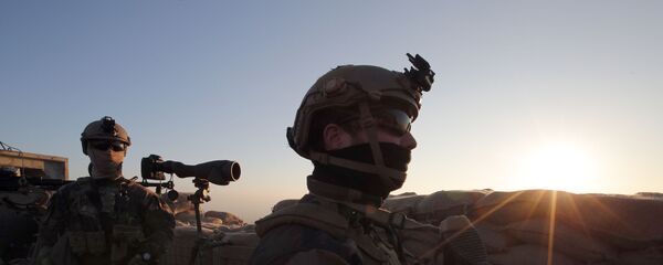 French soldiers outside the Kurdish city of Irbil, Iraq French soldiers outside the Kurdish city of Irbil, Iraq - Sputnik International