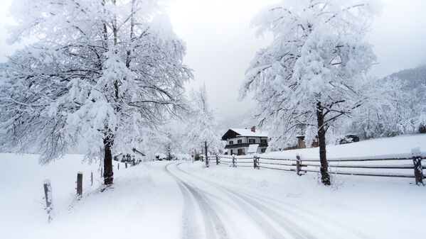 A winter landscape in Bavaria - Sputnik International