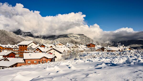 The 'Rosa Khutor' ski resort in Sochi - Sputnik International