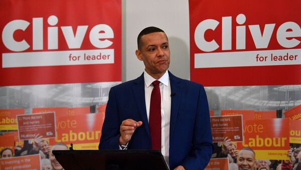 British Labour politician, Member of Parliament (MP) for Norwich South and Labour leadership hopeful Clive Lewis sets out his vision for the party at an event in Brixton, south London on January 10, 2020 - Sputnik International
