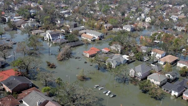 New Orleans in the aftermath of Hurricane Katrina - Sputnik International
