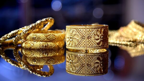 Indian gold jewellery  - Sputnik International
