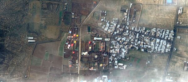 A view shows the area where an Ukraine International Airlines plane crashed after take-off from Iran's Imam Khomeini airport, on the outskirts of Tehran, in this handout Maxar's WorldView-2 satellite image taken January 9, 2020 A view shows the area where an Ukraine International Airlines plane crashed after take-off from Iran's Imam Khomeini airport, on the outskirts of Tehran, in this handout Maxar's WorldView-2 satellite image taken January 9, 2020 - Sputnik International