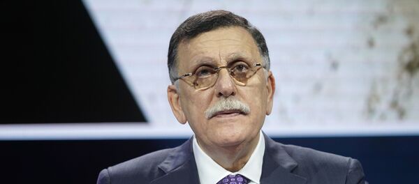 Fayez Al-sarraj, Prime Minister, Government Of National Accord Of Libya, speaks onstage during the 2019 Concordia Annual Summit - Day 1 at Grand Hyatt New York on September 23, 2019 in New York City. Fayez Al-sarraj, Prime Minister, Government Of National Accord Of Libya, speaks onstage during the 2019 Concordia Annual Summit - Day 1 at Grand Hyatt New York on September 23, 2019 in New York City. - Sputnik International