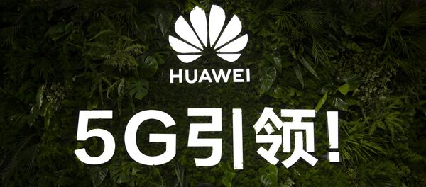 Chinese technology firm Huawei at the PT Expo in Beijing Chinese technology firm Huawei at the PT Expo in Beijing - Sputnik International