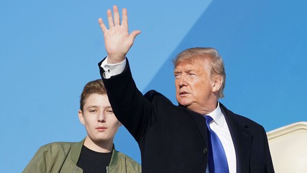 Trump departs Joint Base Andrews in Maryland - Sputnik International