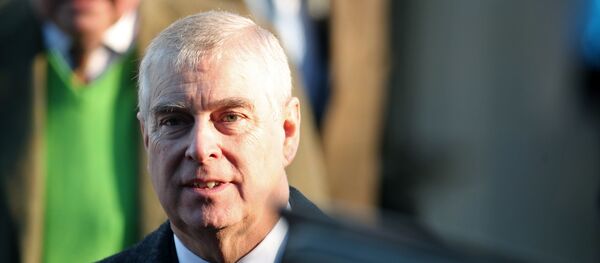 Britain's Prince Andrew leaves St. Mary the Virgin church in Hillington Britain's Prince Andrew leaves St. Mary the Virgin church in Hillington - Sputnik International