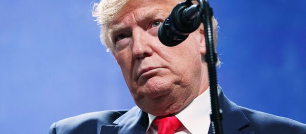 U.S. President Donald Trump speaks at the American Farm Bureau Federation's Annual Convention and Trade Show in Austin, Texas, January 19, 2020 U.S. President Donald Trump speaks at the American Farm Bureau Federation's Annual Convention and Trade Show in Austin, Texas, January 19, 2020 - Sputnik International