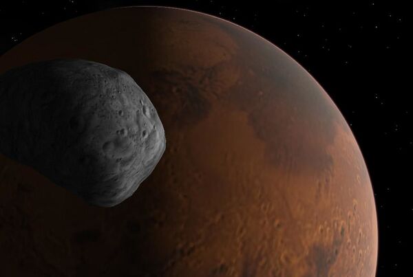 Russian Scientists Propose Manned Base on Martian Moon to Control Robots Remotely on Red Planet Russian Scientists Propose Manned Base on Martian Moon to Control Robots Remotely on Red Planet - Sputnik International