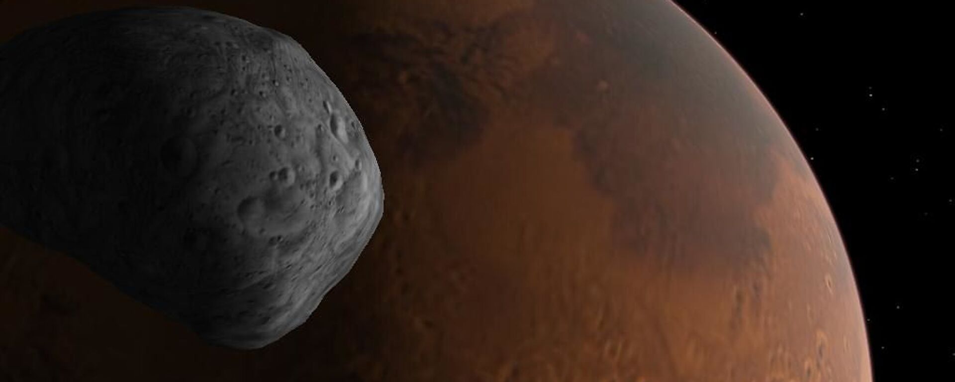 Dawn on Phobos  . . . and on Mars! - Sputnik International, 1920, 24.02.2021