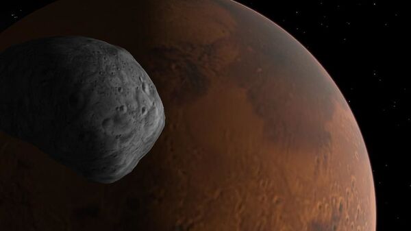 Dawn on Phobos  . . . and on Mars! - Sputnik International