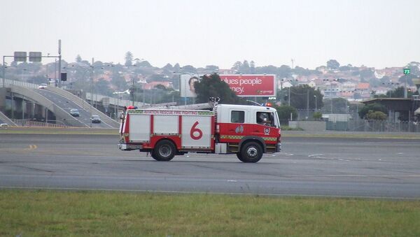Sydney Airport fire truck - Sputnik International