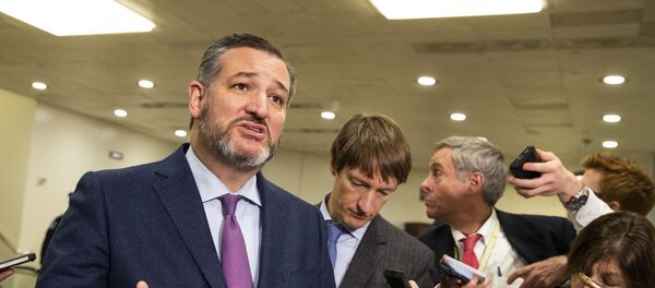 Sen. Ted Cruz, R-Texas, speaks to reporters on Capitol Hill in Washington, Tuesday, Jan. 21, 2020. Sen. Ted Cruz, R-Texas, speaks to reporters on Capitol Hill in Washington, Tuesday, Jan. 21, 2020. - Sputnik International