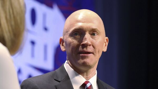 Carter Page at the Los Angeles Convention Centre in Los Angeles - Sputnik International