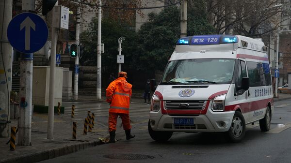 An ambulance in Wuhan, China - Sputnik International