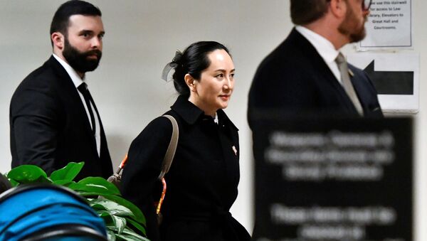 Huawei Chief Financial Officer Meng Wanzhou leaves B.C. Supreme Court following her extradition hearing at B.C. Supreme Court in Vancouver - Sputnik International