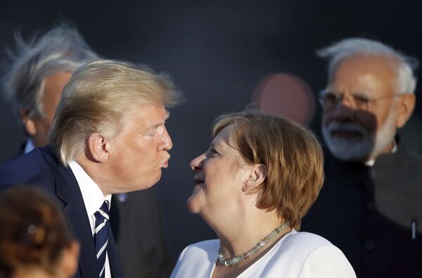 Donald Trump and Angela Merkel Reportedly Clash Over Nord Stream 2 Gas Pipeline Donald Trump and Angela Merkel Reportedly Clash Over Nord Stream 2 Gas Pipeline - Sputnik International