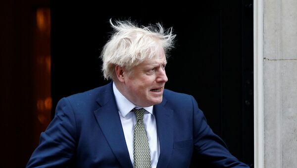 Britain's Prime Minister Boris Johnson arrives to welcome Egyptian President Abdel Fattah el-Sisi - Sputnik International