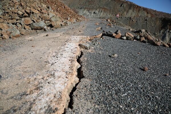 Turkish Village Totally Destroyed After Quake in Elazig Province - Video - Sputnik International