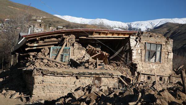 Turkish Village Totally Destroyed After Quake in Elazig - Sputnik International