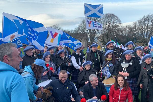 Freedom March for Scottish Independence in Inverness, the Scottish Highlands - Sputnik International